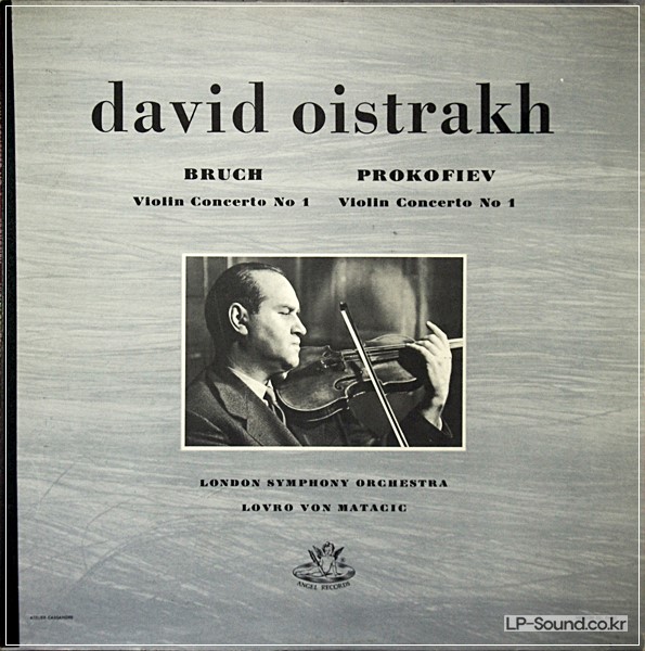 BRUCH & PROKOFIEV CTOS   OISTRAKH VON MATACIC  ANGEL 35243