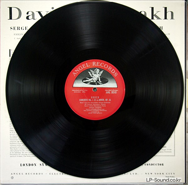 BRUCH & PROKOFIEV CTOS   OISTRAKH VON MATACIC  ANGEL 35243