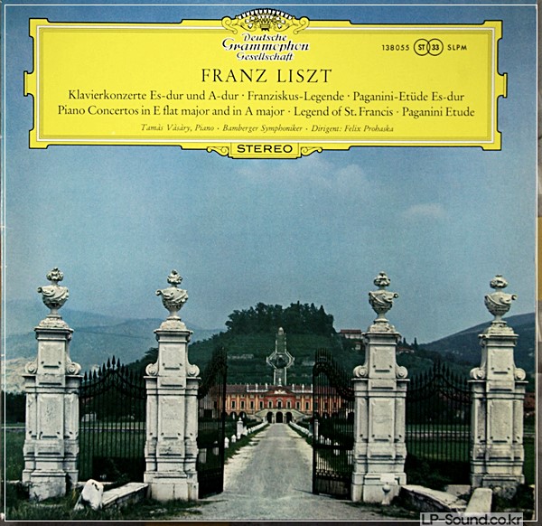 LISZT  TAMAS VASARY - FELIX PROHASKA / / DGG SLPM 138 055
