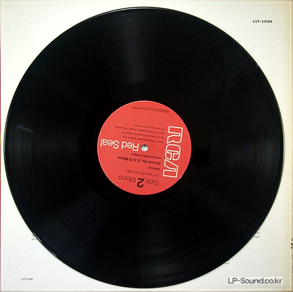 JASCHA HEIFETZ VAULT TREASURES RESPIGHI DEBUSSY RCA LVT-1034