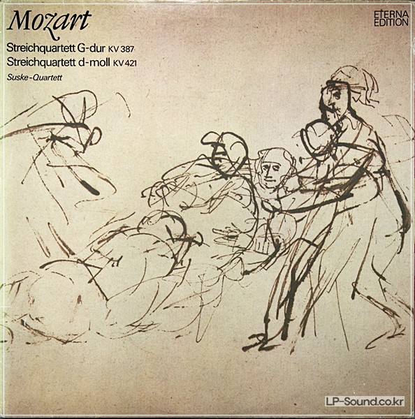 MOZART, STRING QUARTET NO.14 & NO.15 / SUSKE QUARTET / ETERNA 8 26 470 ED1