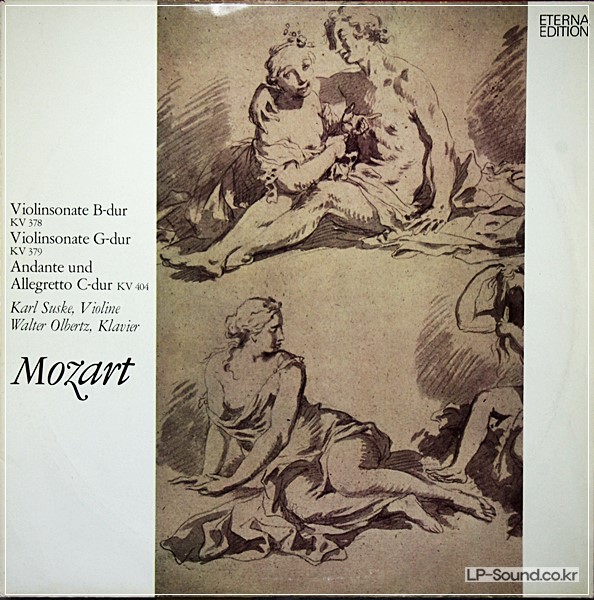 MOZART VIOLIN SONATE / VIOLIN SONATA SUSKE / OLBERTZETERNA 8 26 280 LP