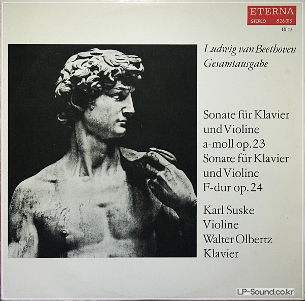 BEETHOVEN VIOLIN SONATA OP. 23 & 24 SUSKE VIOLINETERNA 8 26 013 ED1