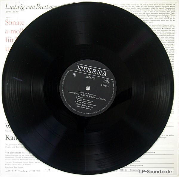 BEETHOVEN VIOLIN SONATA OP. 23 & 24 SUSKE VIOLINETERNA 8 26 013 ED1