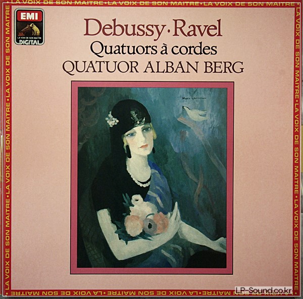 ALBAN BERG QUARTET - STRING QUARTETS  DEBUSSY RAVEL DMM LP GERMANY 1986