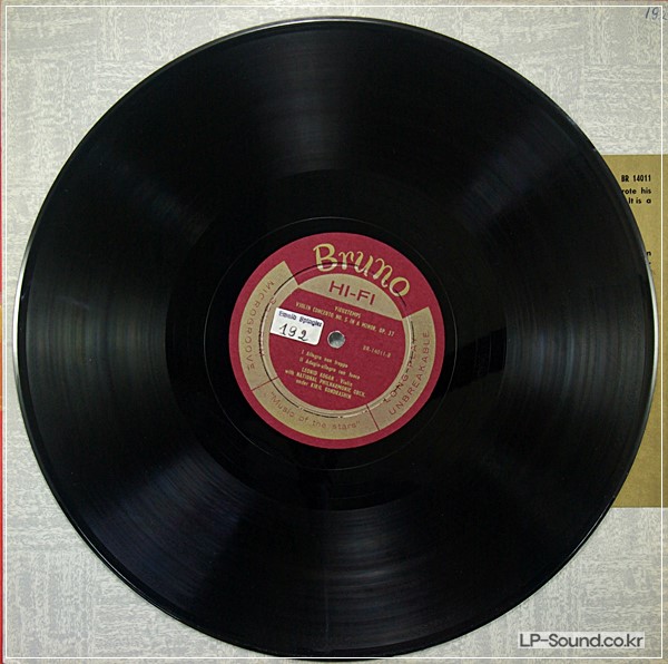 LEONID KOGAN, D. OISTRAKH: VIEUXTEMPS, MENDELSSOHN: VIOLIN CTS.BR 14011 ED1 DG