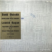 LEONID KOGAN, D. OISTRAKH: VIEUXTEMPS, MENDELSSOHN: VIOLIN CTS.BR 14011 ED1 DG