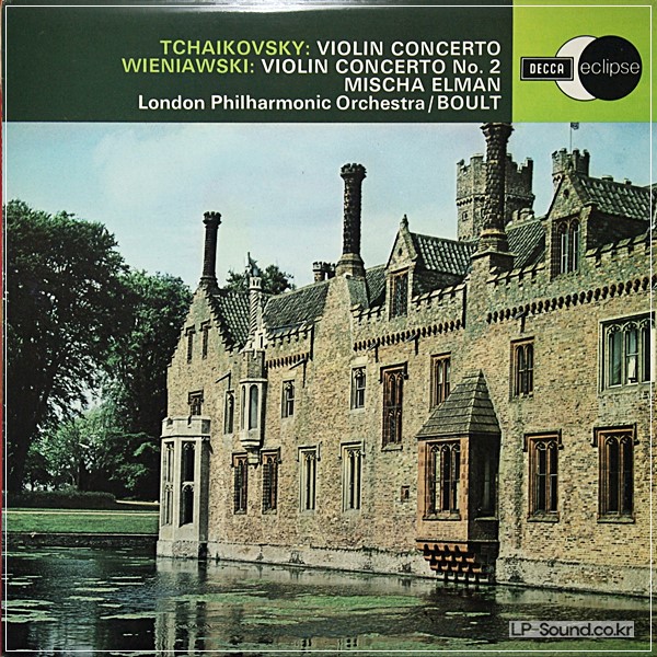 TCHAIKOVSKY WIENIAWSKI VIOLIN CONCERTOS  MISCHA ELMAN  ECS 569