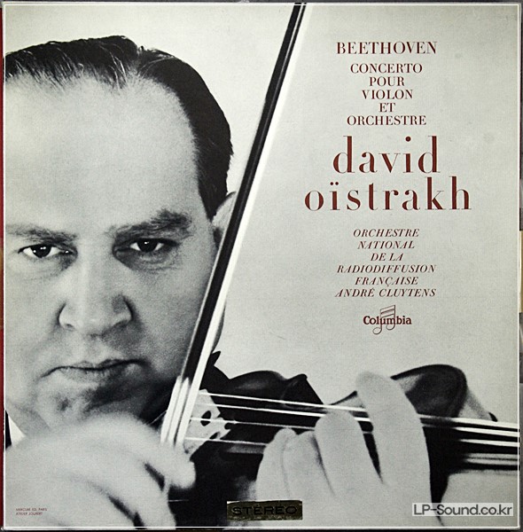 BEETHOVEN CONCERTO POUR VIOLON OISTRAKH  SAXF 817
