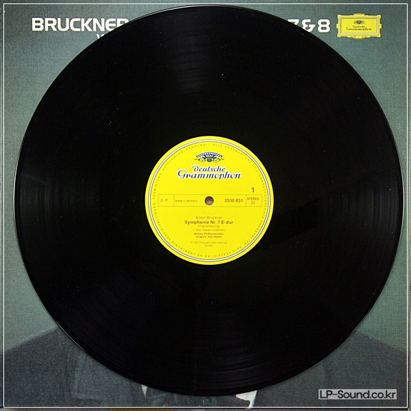 BRUCKNER SYMPHONIES 7 & 8 BOHM VIENNA PO DGG 2709068 3LP BOX