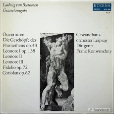 BEETHOVEN, OVERTURES / LEONORE I OP.138, LEONORE II, LEONORE III & FIDELIO