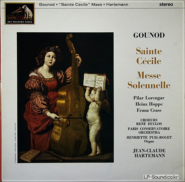 GOUNOD MESSE SOLENNELLE 'SAINT CECILE' LORENGAR HARTEMANN ASD 589