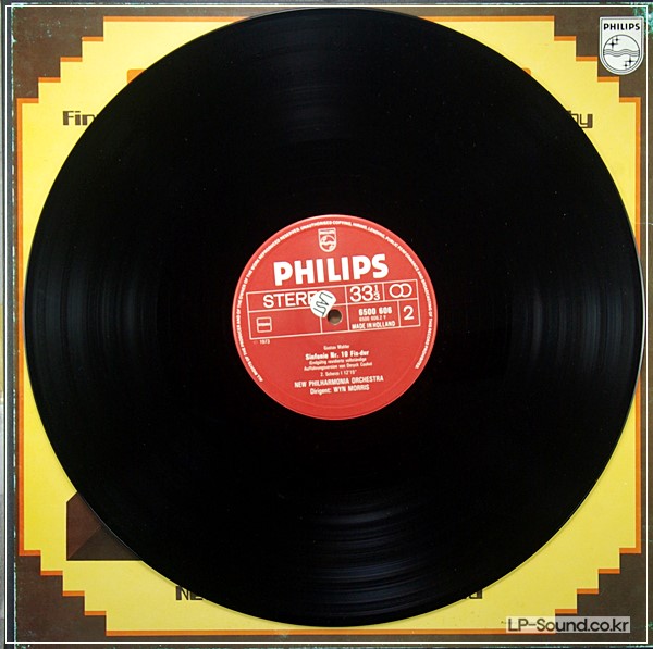 MAHLER SYMPHONY NO.10WYN MORRIS  PHILIPS 2XLPS BOX