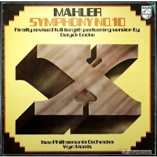 MAHLER SYMPHONY NO.10WYN MORRIS  PHILIPS 2XLPS BOX