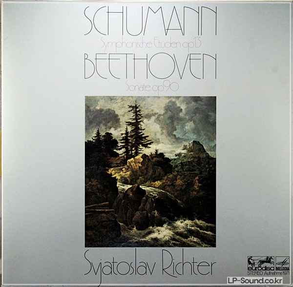 SCHUMANN BEETHOVEN RICHTER PIANO LP EURODISC 85 742 MK