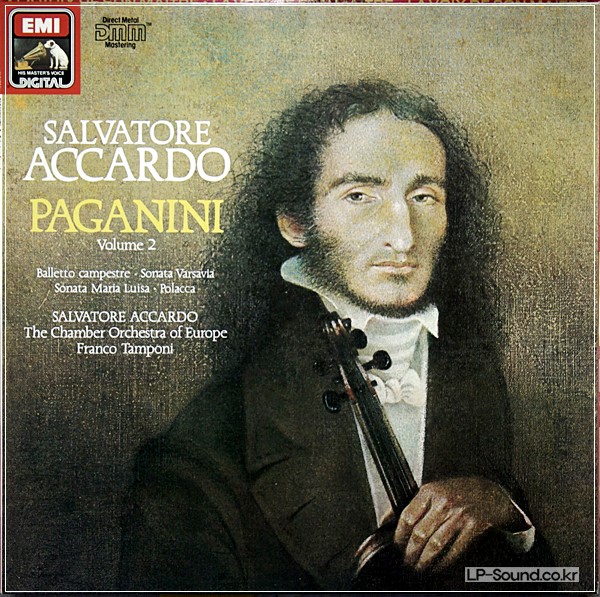 ACCARDO - PAGANINI VOL 1 .2  CHAMBER ORCH. EUROPE EMI 27 062 1  2LP SET