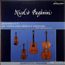 DYNAMIC PAGANINI QUARTET VIOLA VIOLIN GUITAR DDS 6035