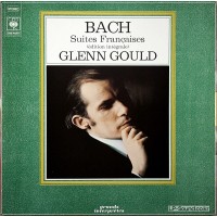 BACH SUITES FRANCAISES GLENN GOULD KLAVIER VINYL CBS CB 331