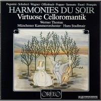 WERNER THOMAS CELLO RECITAL HARMONIES DU SOIR ORFEO LP S131851A