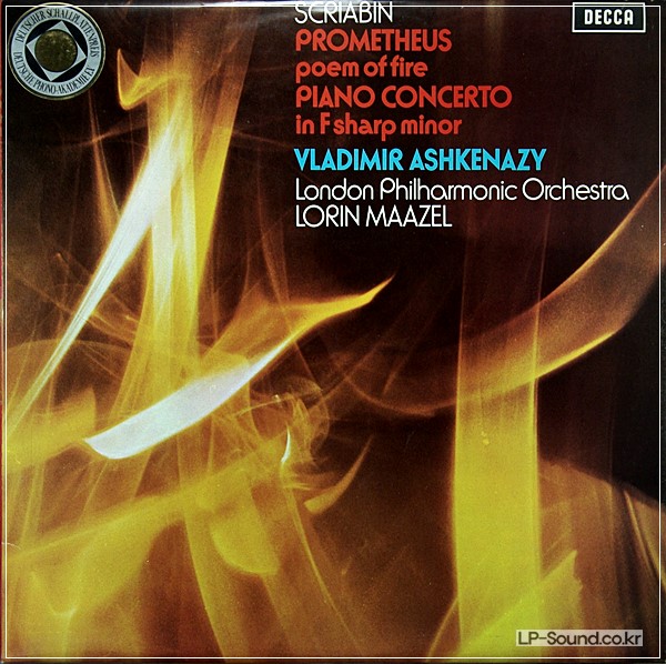 SCRIABIN PIANO CONCERTO LORIN MAAZEL SXL 6527