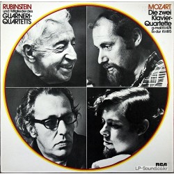 MOZART PIANO QUARTETS GUARNERI RUBINSTEIN RCA RED SEAL RL 12676