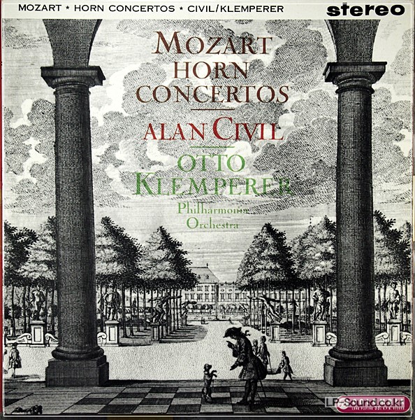 MOZART HONRN CONCERTOS -KLEMPERER ALAN CIVIL SAX 2406