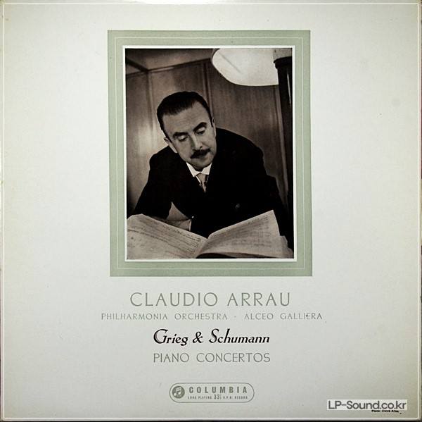 CLAUDIO ARRAU PIANO CONCERTOS GRIEG & SCHUMANN  33CX 1531