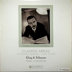 CLAUDIO ARRAU PIANO CONCERTOS GRIEG & SCHUMANN  33CX 1531