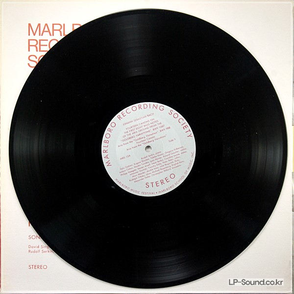 MARLBORO RECORDING SOCIETY BACH  REGER MRS 12