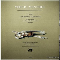 LALO SYMPHONIE ESPAGNOLE MENUHIN SAINT-SAENS GOOSSENS LVDSM HMV  FALP 556