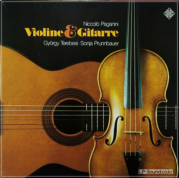 PAGANINI VIOLIN & GUITAR TEREBESI/ PRUNNBAUER VOL.1-2-3  TELEFUNKEN