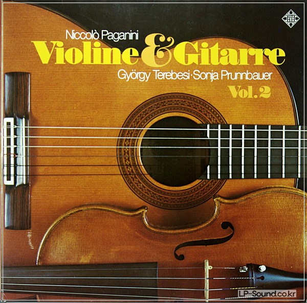 PAGANINI VIOLIN & GUITAR TEREBESI/ PRUNNBAUER VOL.1-2-3  TELEFUNKEN