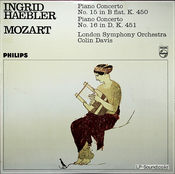MOZART PIANO CONCERTO 15 & 16 INGRID HAEBLER COLIN DAVIS  SAL 3545