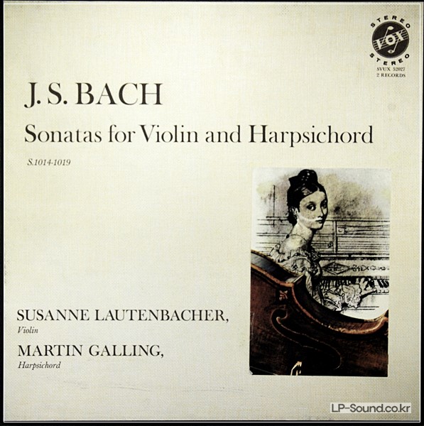 J.S. BACH SONATA  SUSANNE LAUTENBACHER  STEREO BOX SET