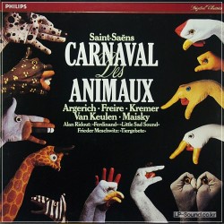 SAINT-SAENS CARNAVAL DES ANIMAUX KREMER MAISKY ARGERICH FREIRE PHILIPS 416841-1