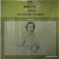 PAGANINI, 24 CAPRICCI SALVATORE ACCARDO  RCA GL 32501 2LP
