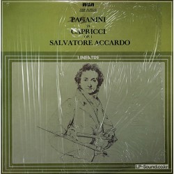PAGANINI, 24 CAPRICCI SALVATORE ACCARDO  RCA GL 32501 2LP