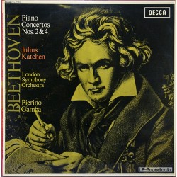 BEETHOVEN: PIANO CONCERTOS NOS. 2 & 4 KATCHEN GAMBA SXL 6082
