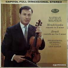 MENDELSSOHN / BRUCH VIOLIN CONCERTOS - NATHAN MILSTEIN CAPITOL SP8518 ED1