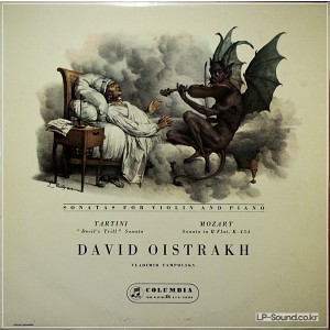 TARTINI: 'DEVIL'S TRILL' SONATA - DAVID OISTRAKH **COLUMBIA 33CX 1415