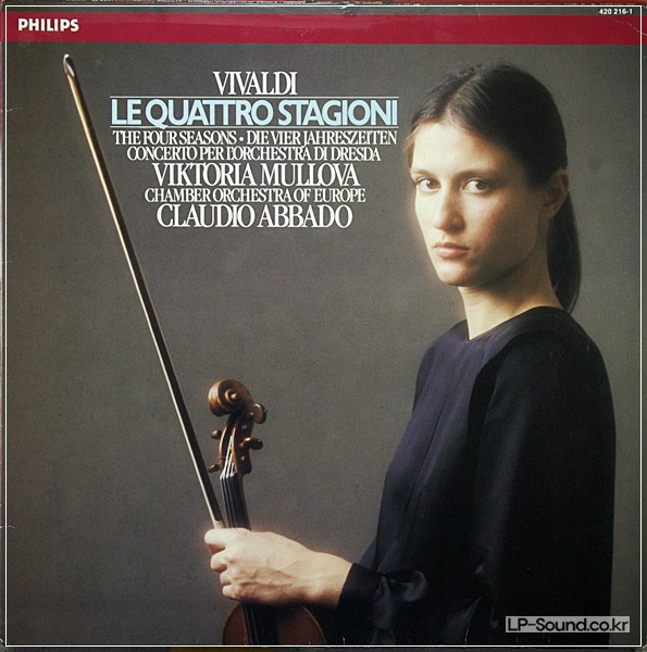 VIKTORIA MULLOVA* VIVALDI FOUR SEASONS* ABBADO* PHILPS 420 216-1