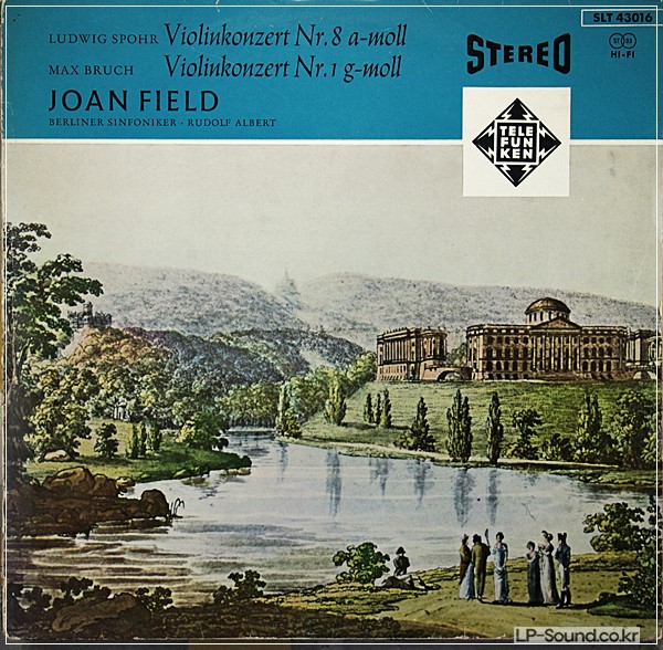 SPOHR/BRUCH VIOLINKONZERTE ORIGINAL  JOAN FIELD TELEFUNKEN SLT 43016