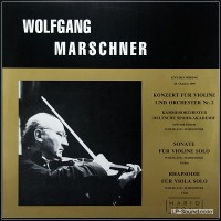 MARSCHNER PLAYS MARSCHNER - LIVE 1990 LP PRIVATE MARIOTON