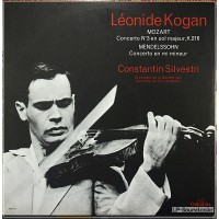 MENDELSSOHN MOZART KOGAN SILVESTRI VIOLIN CONCERTO LP COLUMBIA SAXF 138 FRANCE
