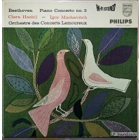 BEETHOVEN: PIANO CONCERTO NO.3 - CLARA HASKIL **PHILIPS HI-FI STEREO ED1