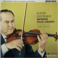 BEETHOVEN VIOLIN OISTRAKH CLUYTENS LP STEREO COLUMBIA SAX 2315