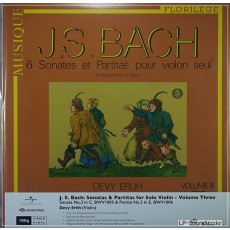 J.S. BACH SONATA AND PARTITA SONGS FOR UNACCOM  VIOLIN / DEVY ERLIH