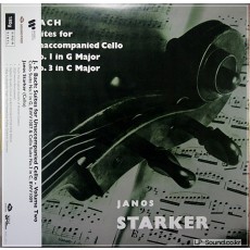 JANOS STARKER-BACH: SIX SUITES FOR VIOLONCELLO SOLO  NO.1/3 SEALED