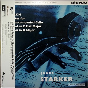 JANOS STARKER-BACH: SIX SUITES FOR VIOLONCELLO SOLO NO.4/6 SET SEALED