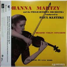 BRAHMS VIOLIN CONCERTO MARTZY KLETZKI 33CX 1165 SOUNDTREE